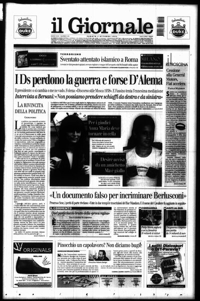 Il giornale : quotidiano del mattino